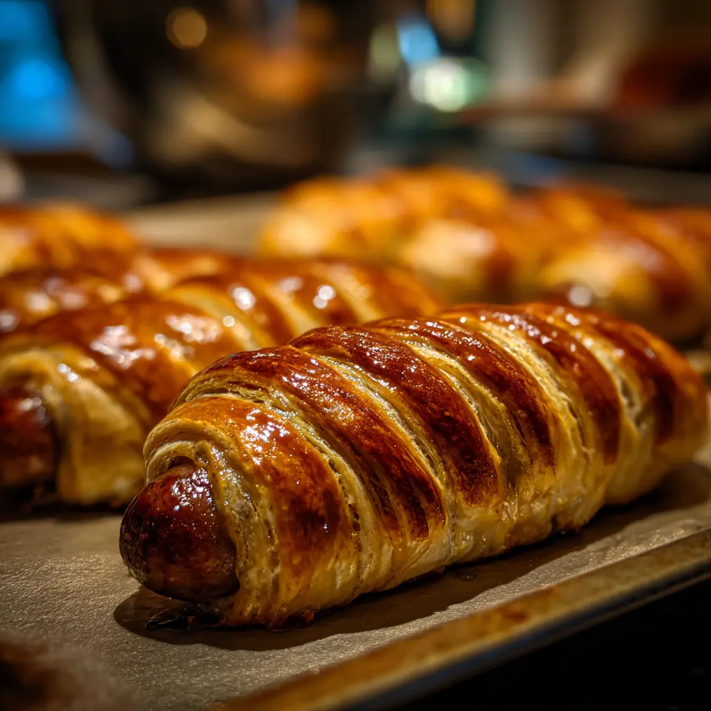 Mummies feuilletées saucisse 3 ingrédients : un snack irrésistible et effrayamment facile !