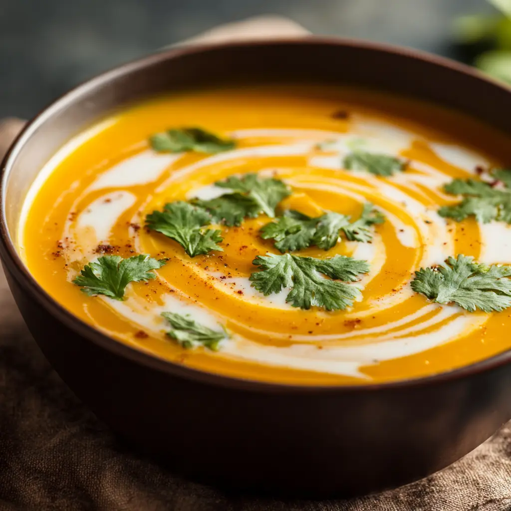 Velouté de butternut coco-curry