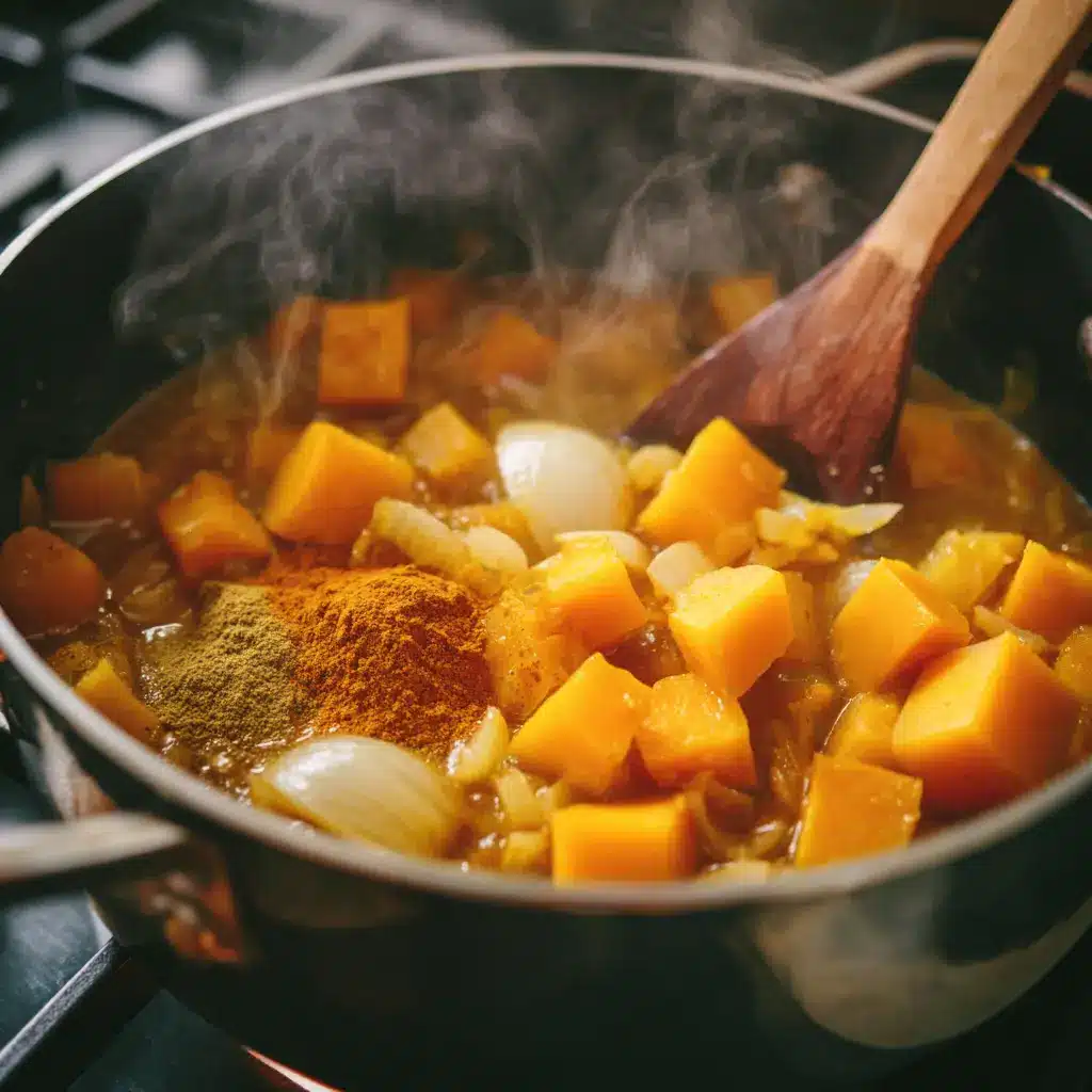 Velouté de butternut coco-curry