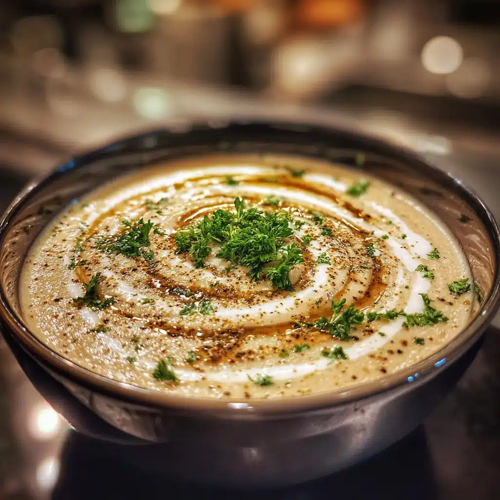 Velouté de champignons express: saveur truffe irrésistible!