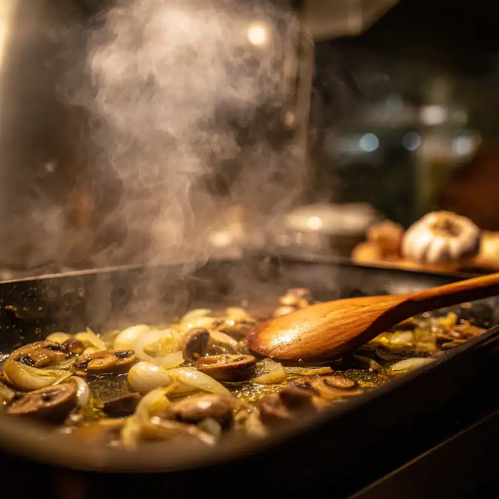 Velouté de champignons express