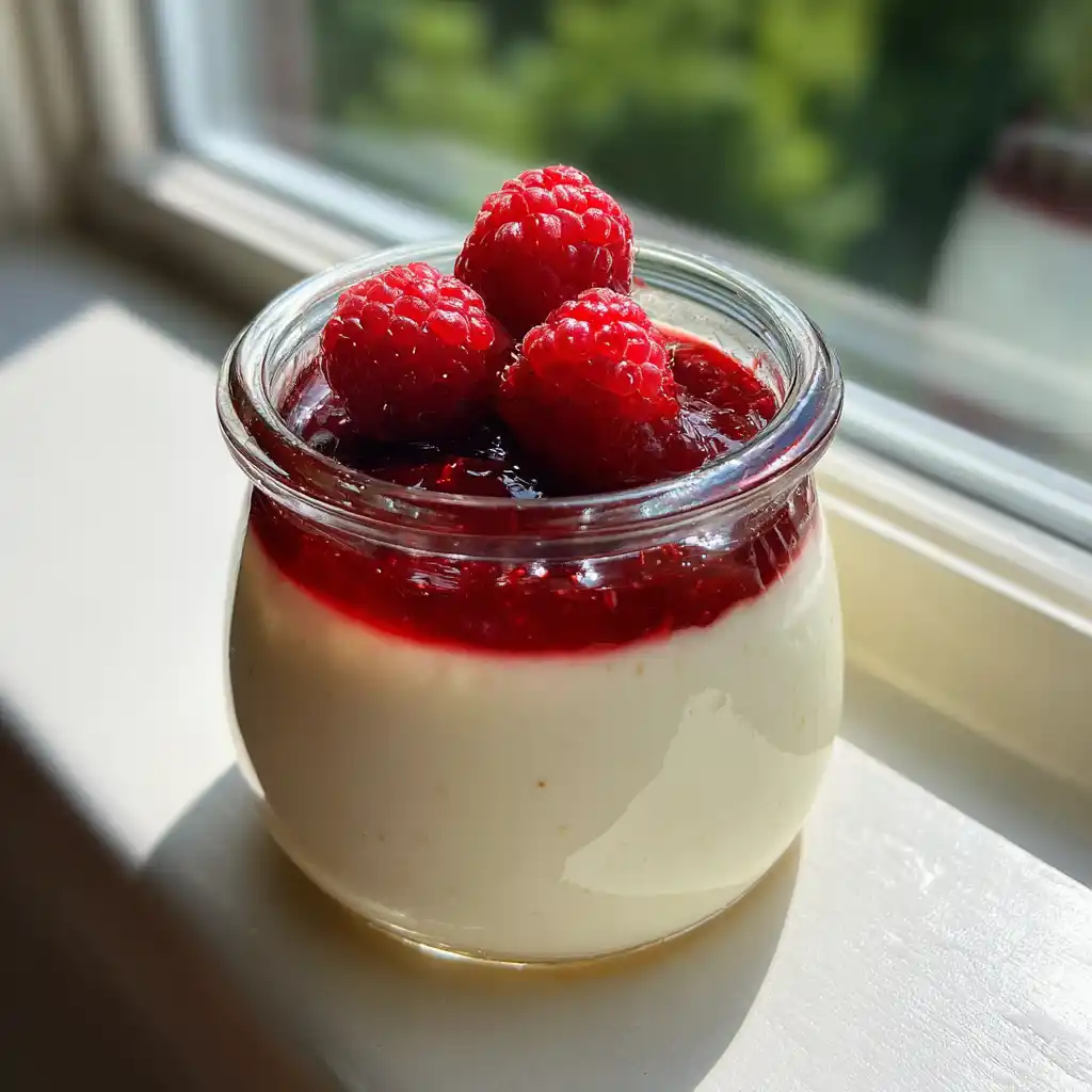Panna cotta à la vanille