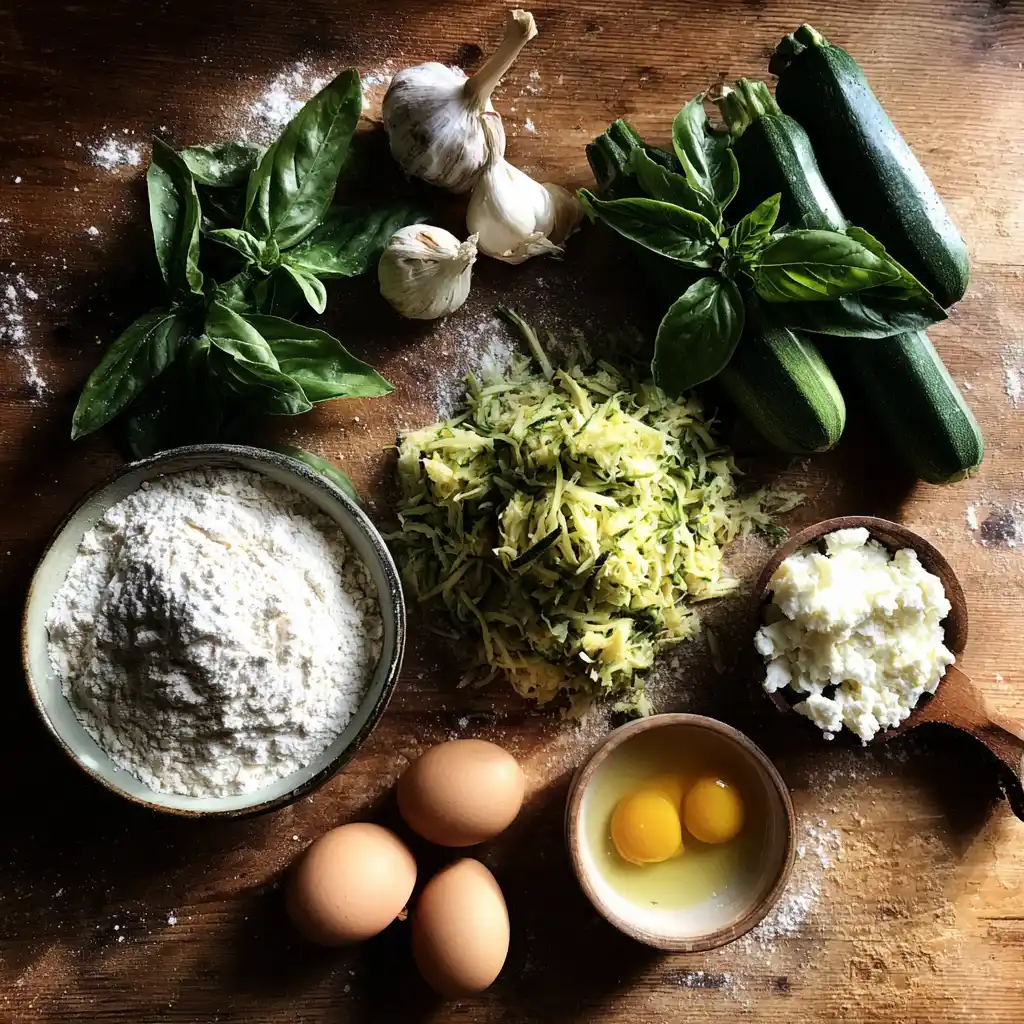 Galettes de Courgettes au Chèvre