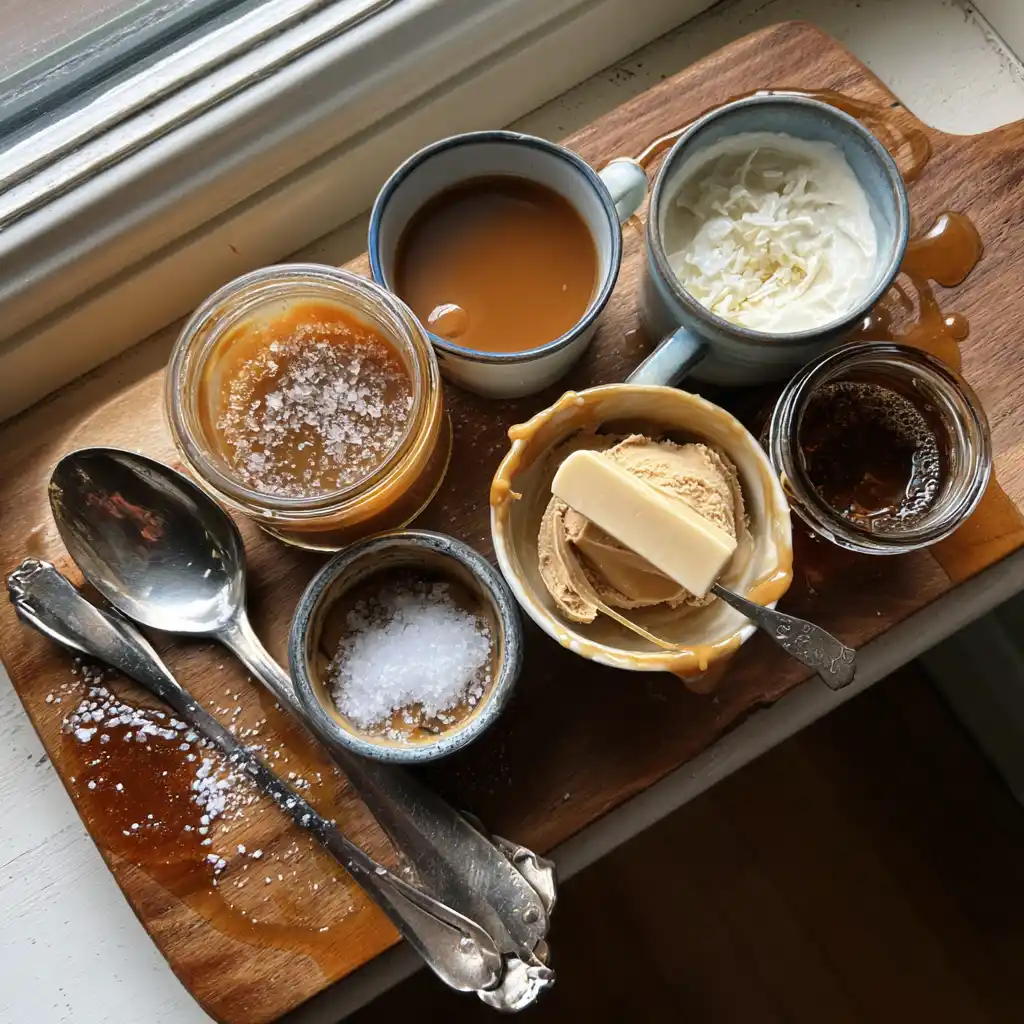 Glace Caramel Beurre Salé Maison Sans Sorbetière