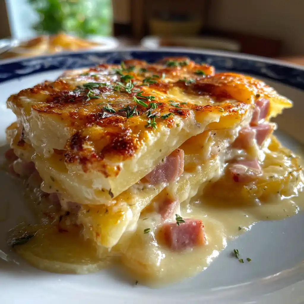 Gratin de pommes de terre à la normande