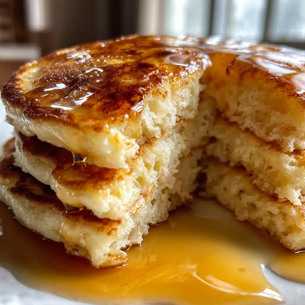 Pancakes moelleux au lait ribot