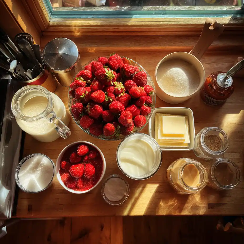 Panna Cotta à la Fraise 