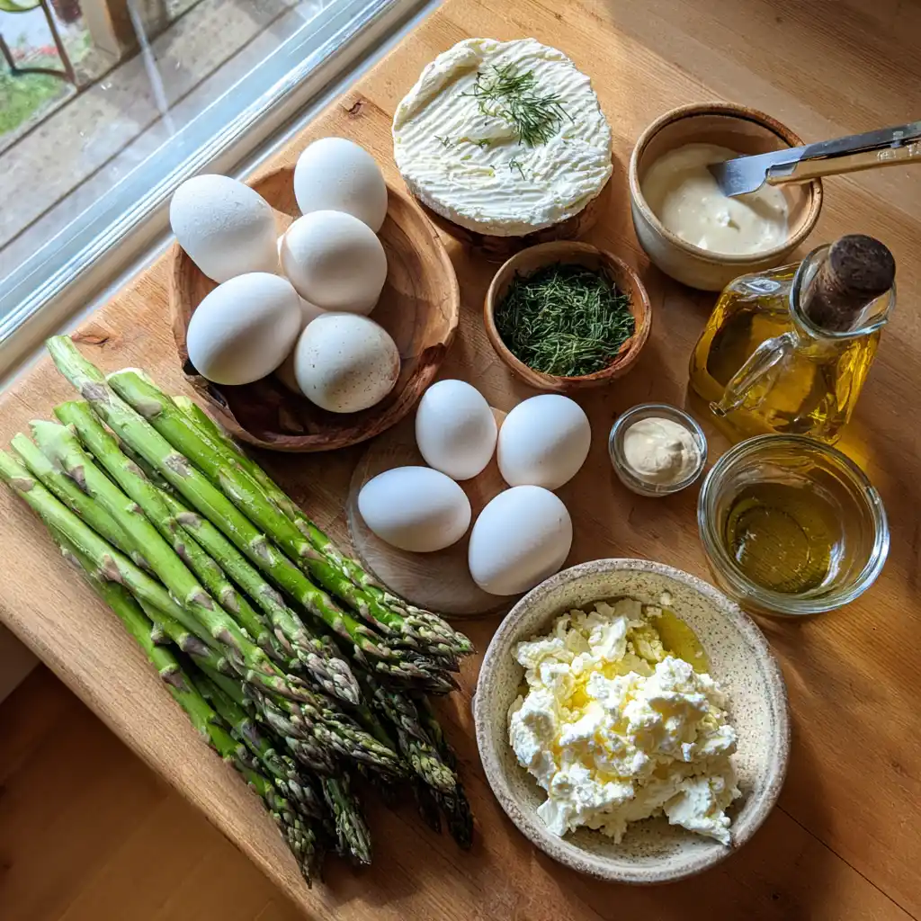 Quiche aux asperges vertes 