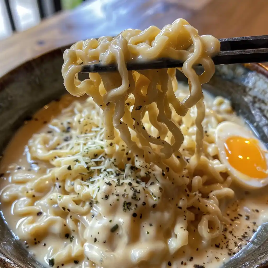 Ramen Buldak Carbonara