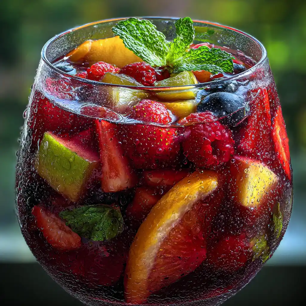 Sangria Maison Fruits d'Été Façon Fiesta Espagnole