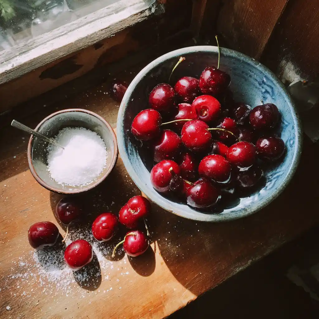 Sorbet Cerises Maison 2 Ingrédients
