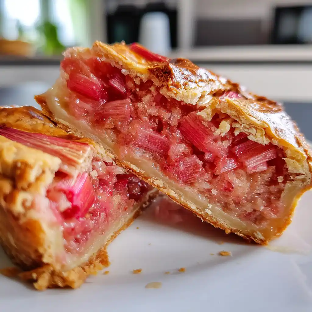 Tarte à la rhubarbe