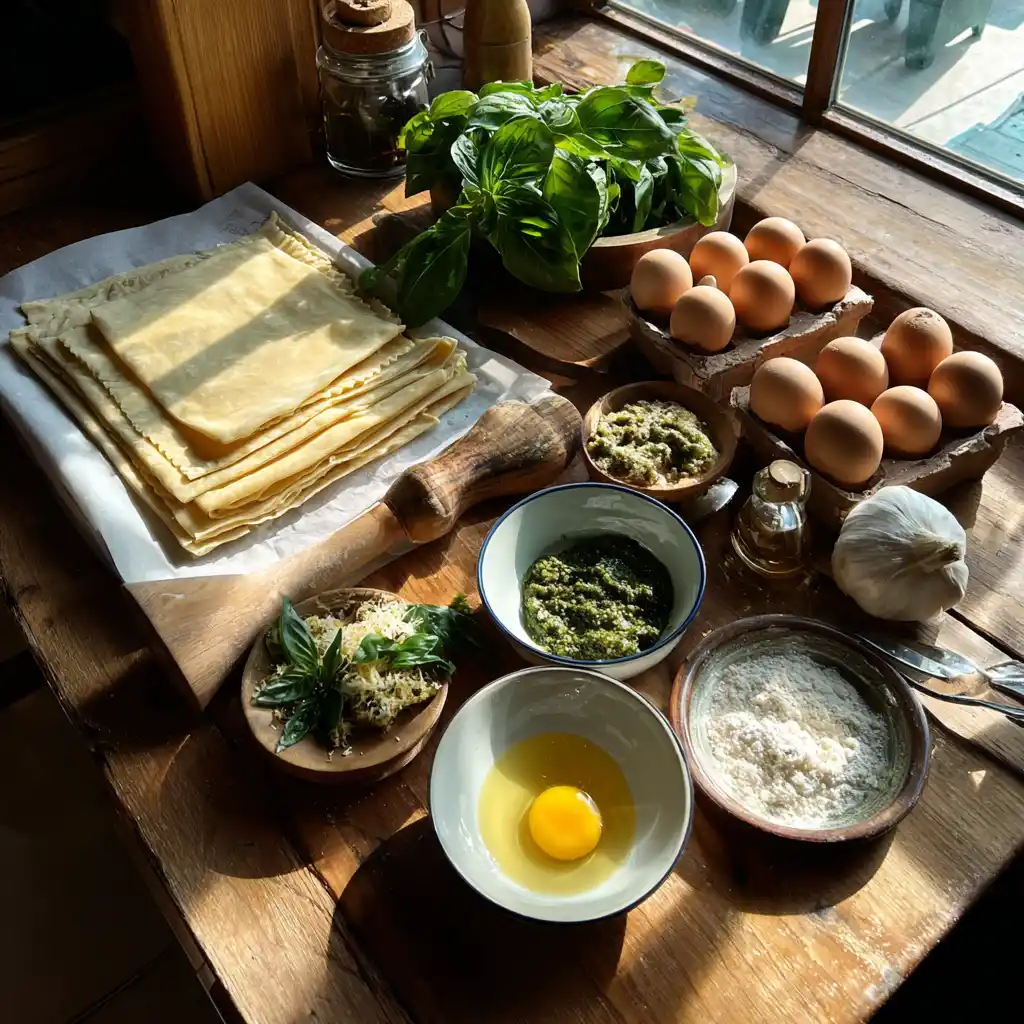 Tarte soleil feuilletée au pesto