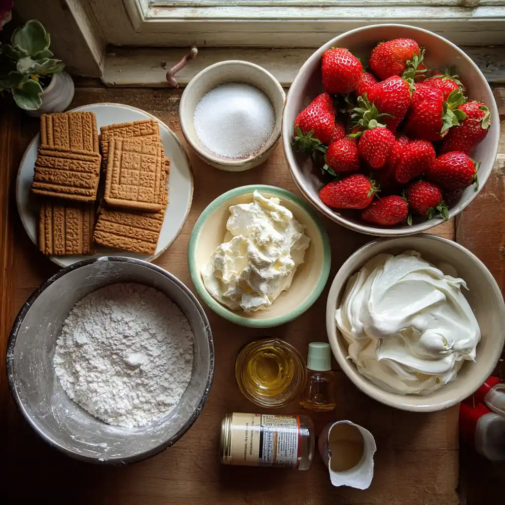 Tiramisu aux fraises