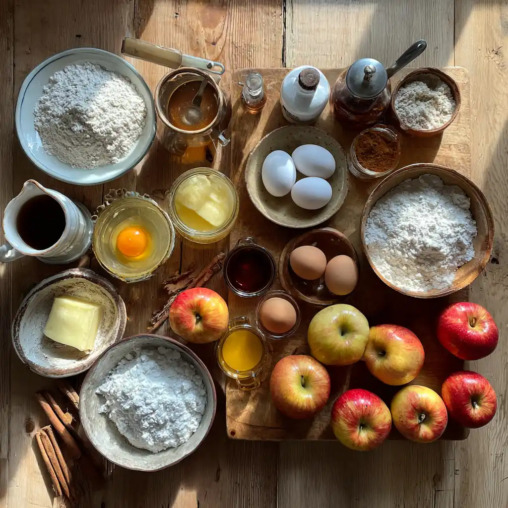 gâteau aux pommes