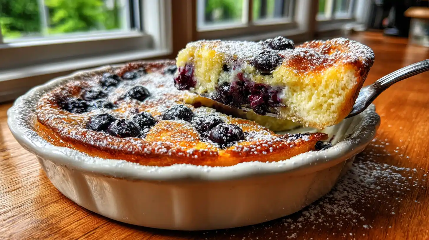 Clafoutis aux myrtilles maison : le dessert fondant qui sent bon l’enfance