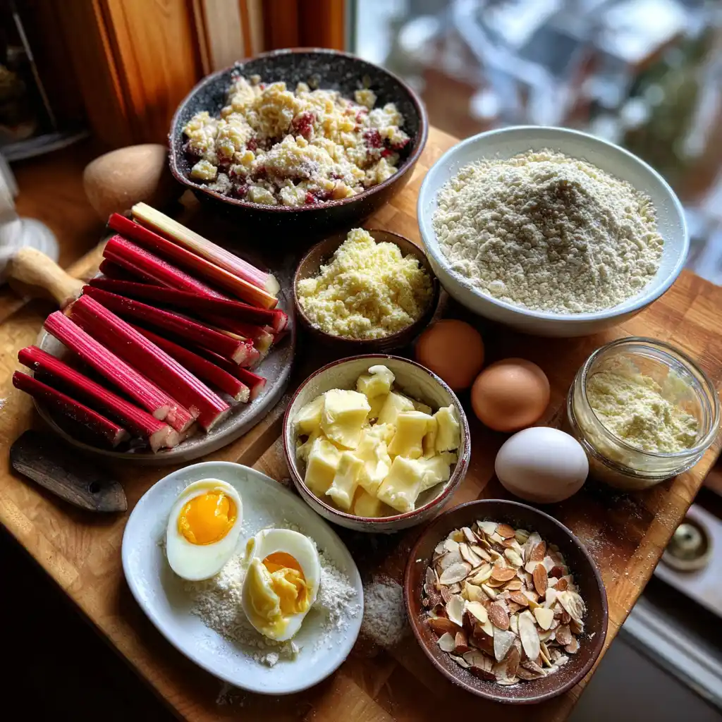 Ingrédients pour la galette rustique