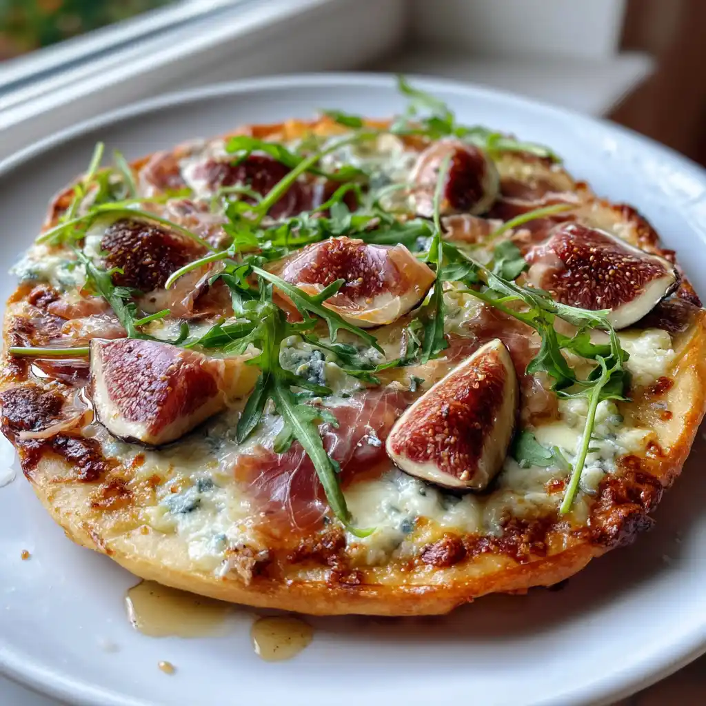 Pizza figues jambon cru et gorgonzola : la pizza sucrée-salée d’automne