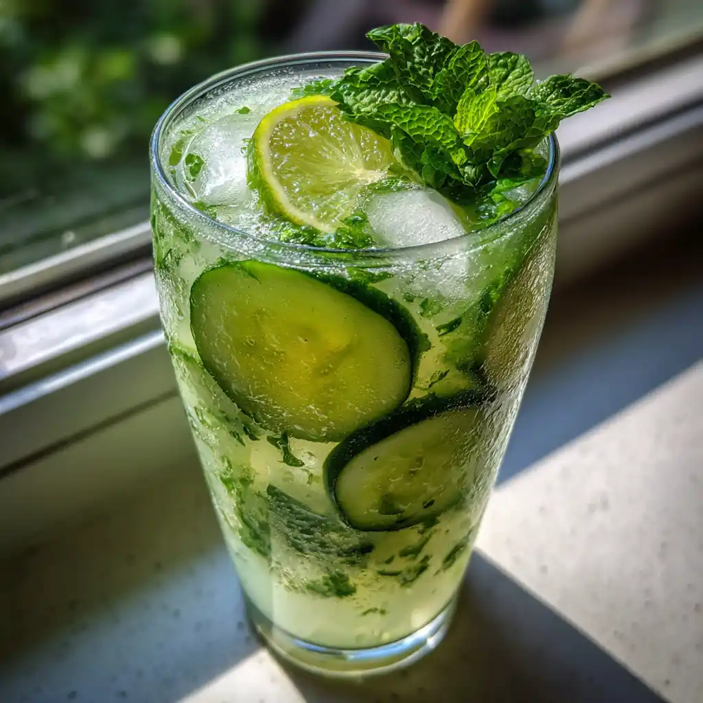 Smoothie detox concombre menthe citron vert : la boisson verte qui revitalise en 5 minutes