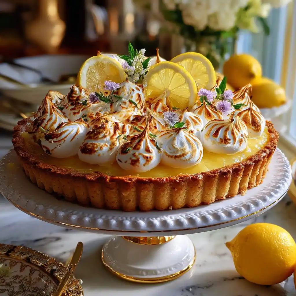 Ingrédients pour la tarte citron meringuée