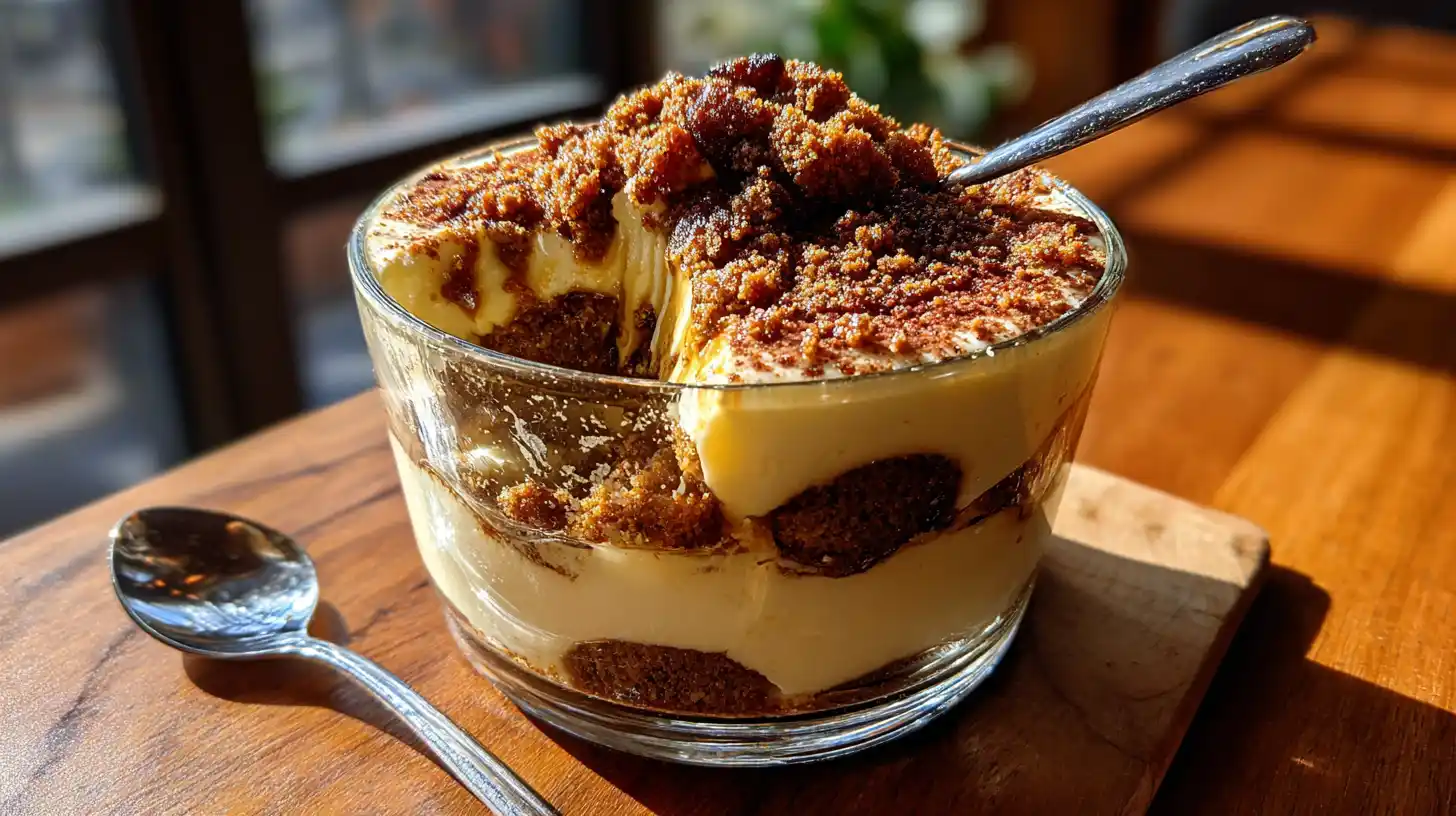 Tiramisu spéculoos café sans cuisson : la revisite épicée du classique italien