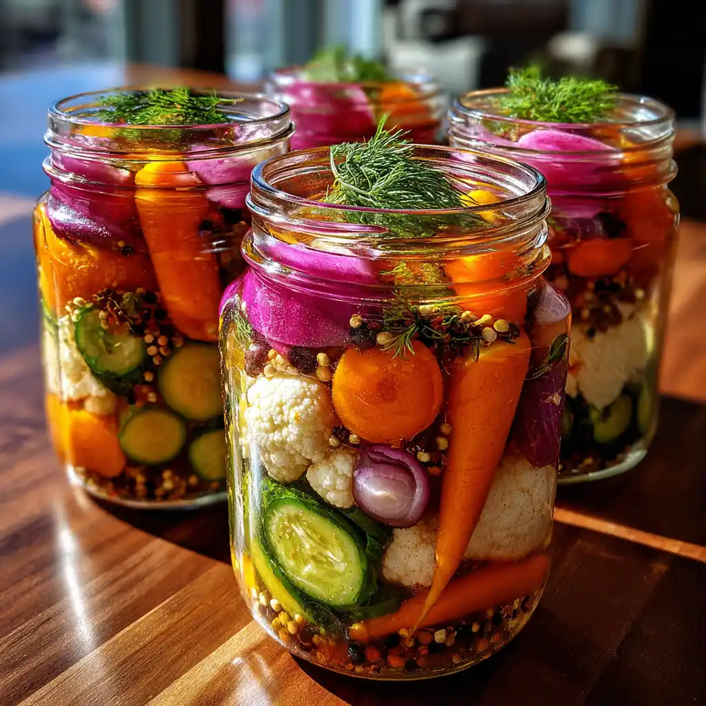 Légumes lactofermentés maison